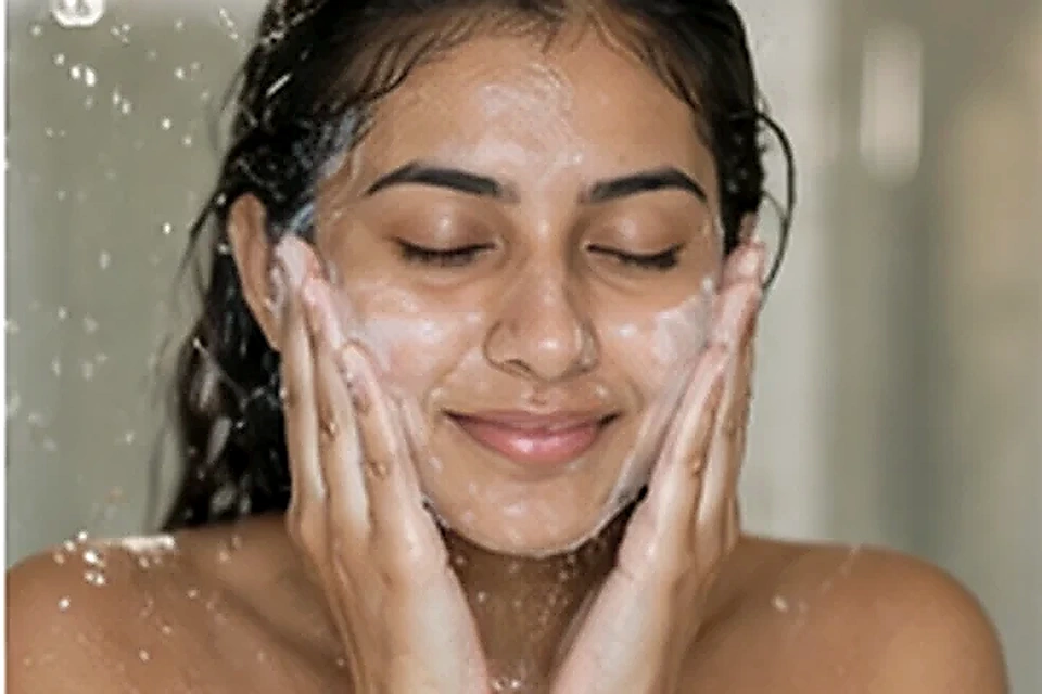 Gentle face cleansing related to Skincare blog at Nadhira Cosmo Clinic, Avadi