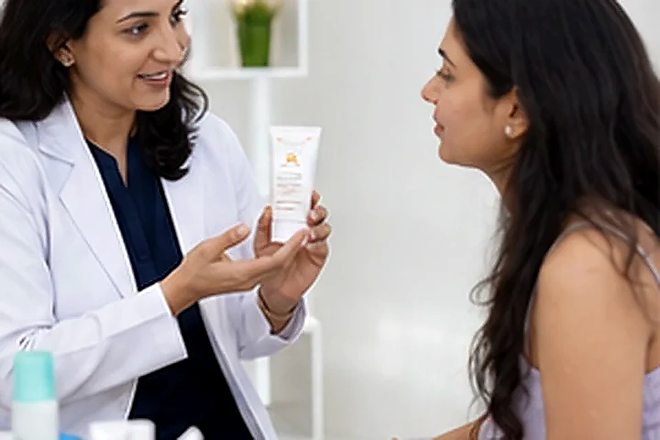 Sunscreen education related to Feel Confident in Your Skin at Nadhira Cosmo Clinic, Avadi