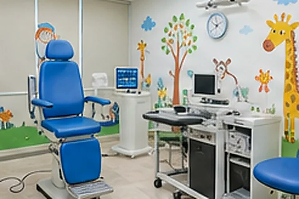 Child-friendly ent room related to Nasal Endoscopy (Nose Endoscopy) at Nadhira Cosmo Clinic, Avadi