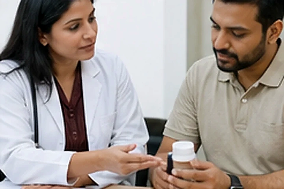 Medication counseling related to Master Health Check-up at Nadhira Cosmo Clinic, Avadi