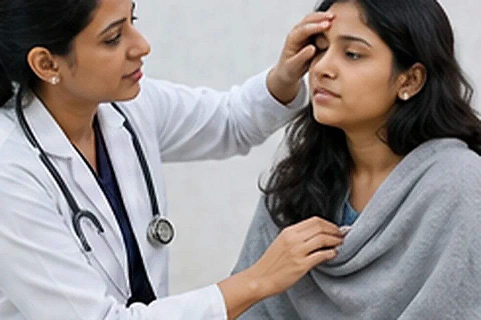 Young adult consultation related to Salicylic Peel at Nadhira Cosmo Clinic, Avadi