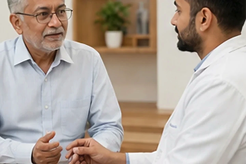 Senior hair consultation related to Feel Confident in Your Skin at Nadhira Cosmo Clinic, Avadi
