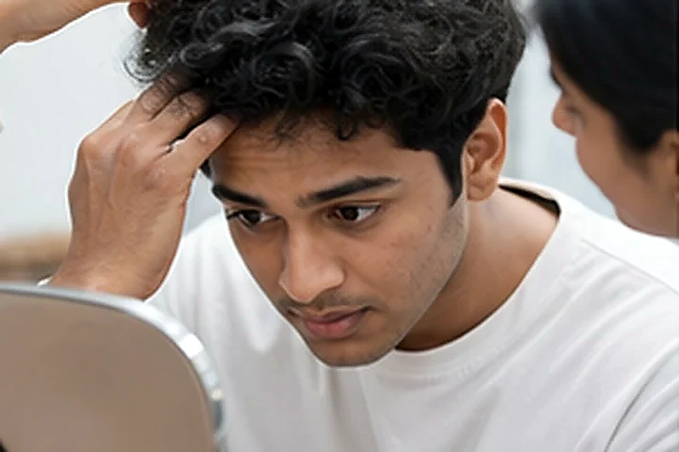 Young adult scalp assessment related to Feel Confident in Your Skin at Nadhira Cosmo Clinic, Avadi
