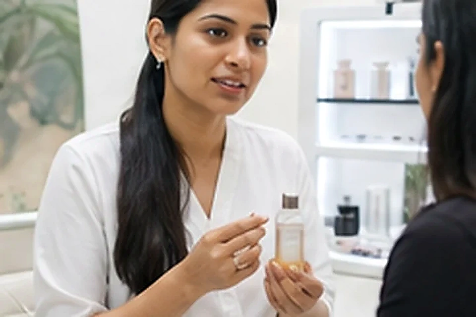 Skin booster education related to Complete Skin, Hair & Aesthetic Solutions at Nadhira Cosmo Clinic, Avadi