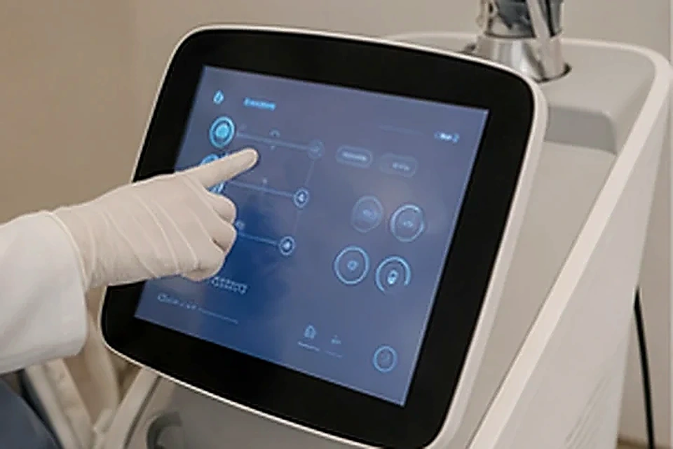Laser device controls related to Feel Confident in Your Skin at Nadhira Cosmo Clinic, Avadi