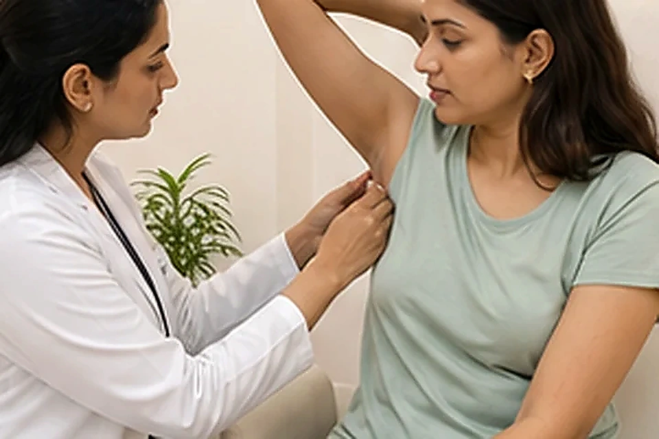 Underarm laser consultation related to Feel Confident in Your Skin at Nadhira Cosmo Clinic, Avadi
