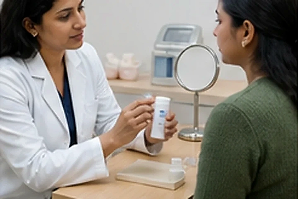 Aftercare product guidance related to Skin Tag Removal at Nadhira Cosmo Clinic, Avadi