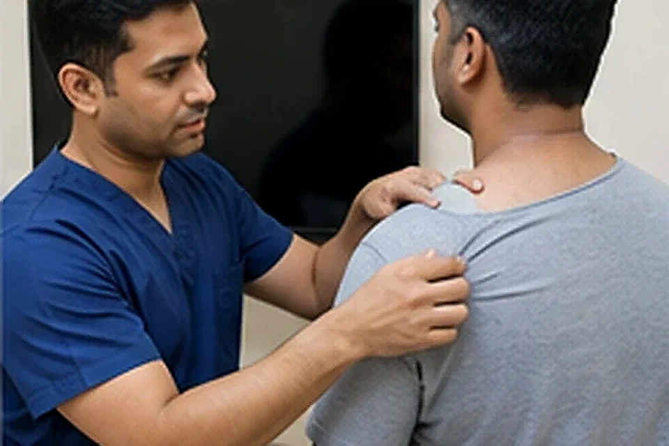 Lipoma assessment related to Cyst Removal at Nadhira Cosmo Clinic, Avadi