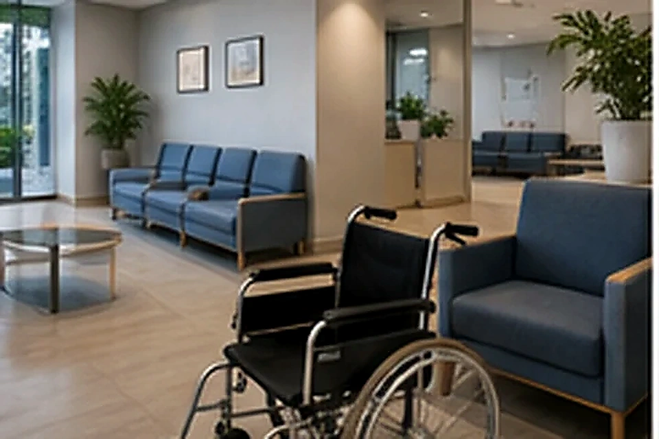 Accessible waiting area related to Feel Confident in Your Skin at Nadhira Cosmo Clinic, Avadi