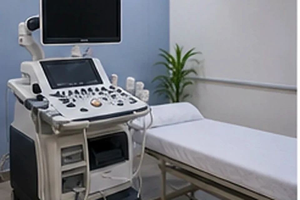 Ultrasound room related to Feel Confident in Your Skin at Nadhira Cosmo Clinic, Avadi