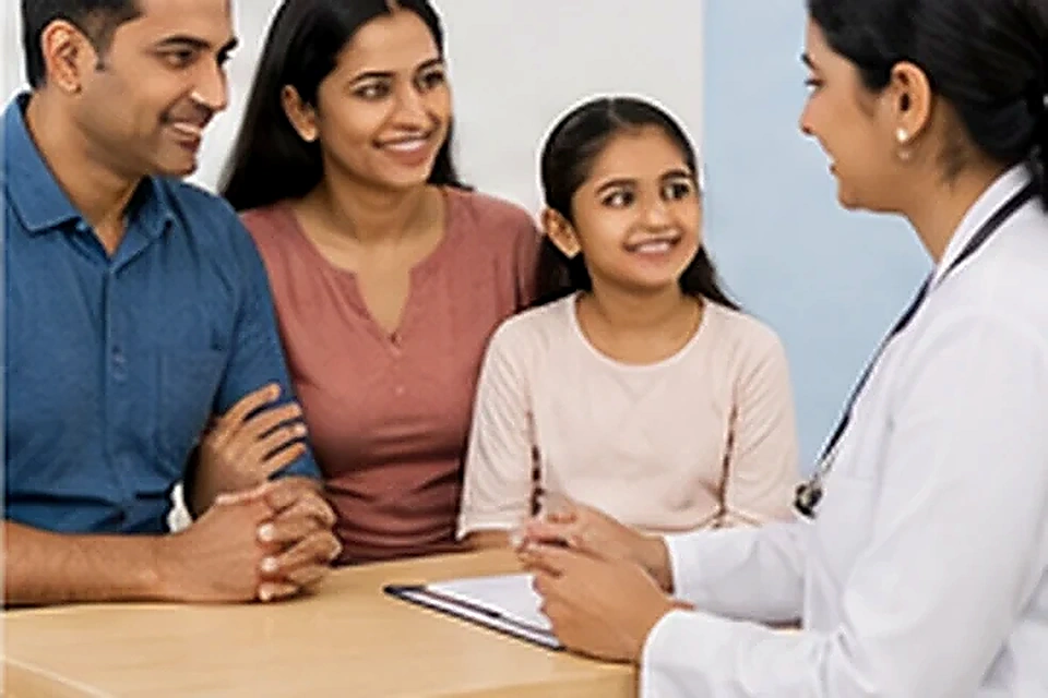 Family health consultation related to Complete Skin, Hair & Aesthetic Solutions at Nadhira Cosmo Clinic, Avadi