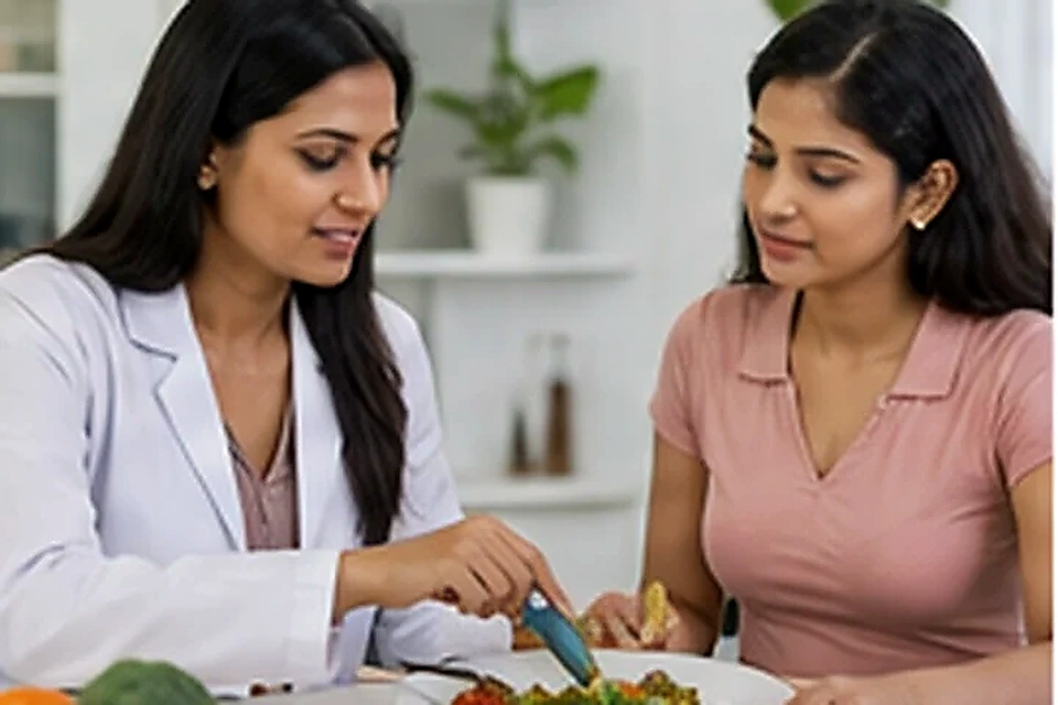Healthy meal planning related to PRP & GFC Hair Therapy at Nadhira Cosmo Clinic, Avadi